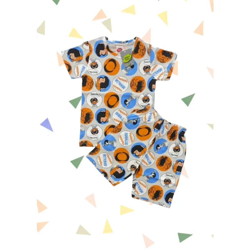 T-shirt with shorts | Co-ord Sets| Mafalda print