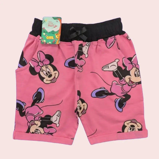Girls Shorts | Mickey in  pink