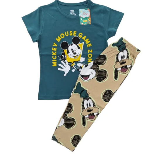Girls Pant Set | Mickey mouse game