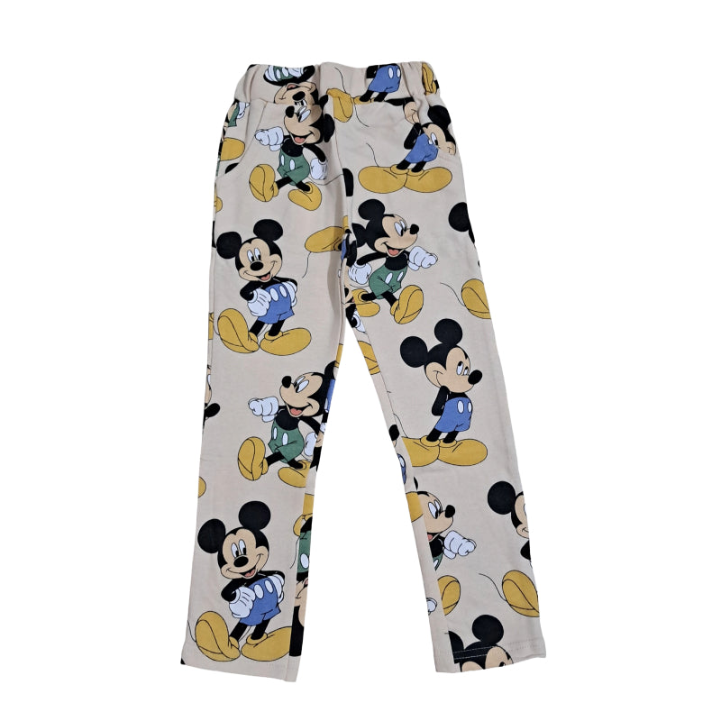 Girls Pants | Mickey mouse in Sandal color