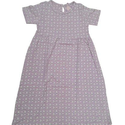 Cotton Frocks  | Mini flowers in light lilac