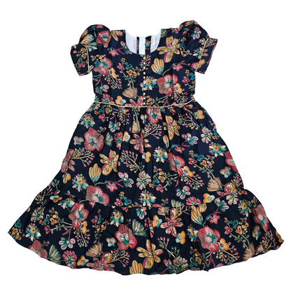 Premium Frocks | Navy Florals