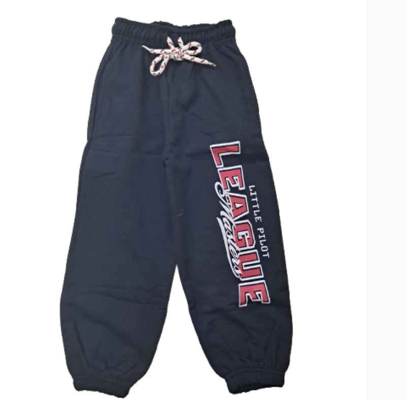 Boys Jogger pants| Navy red League