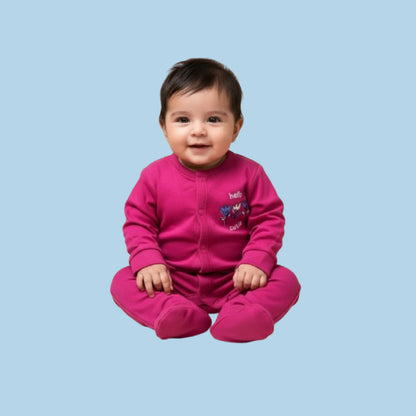 Baby Romper | Hello cutie in pink