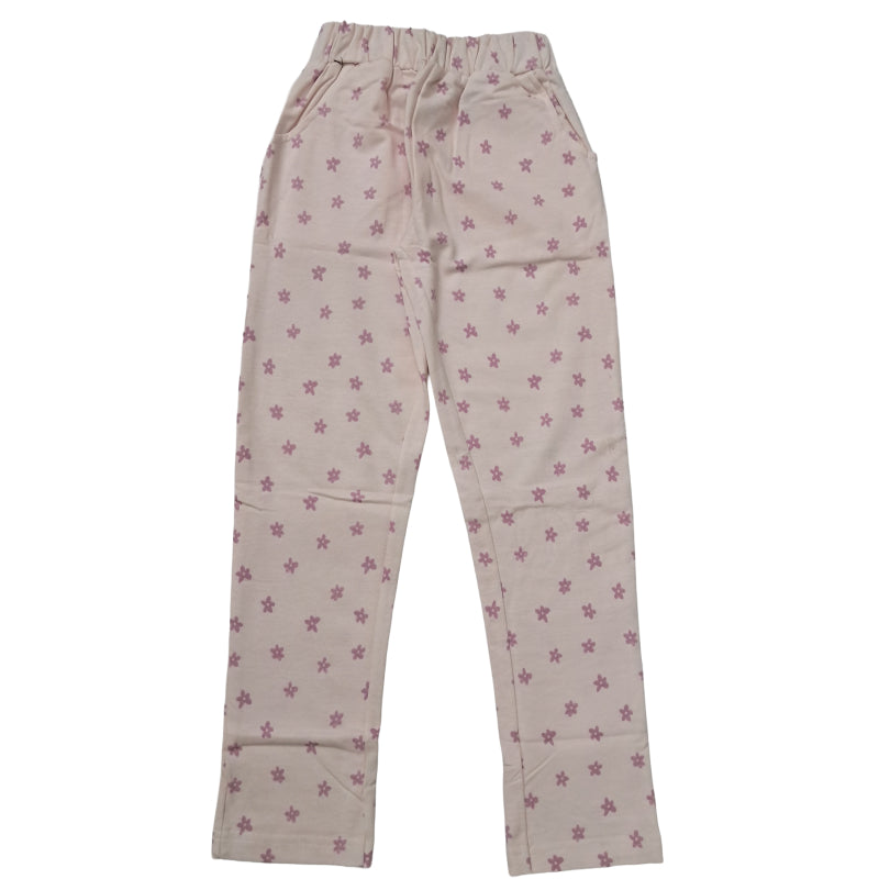 Girls Pants | Jeggings | Small pink flower