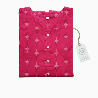 Women Kurti | Pink Arrow print | Only Kurti