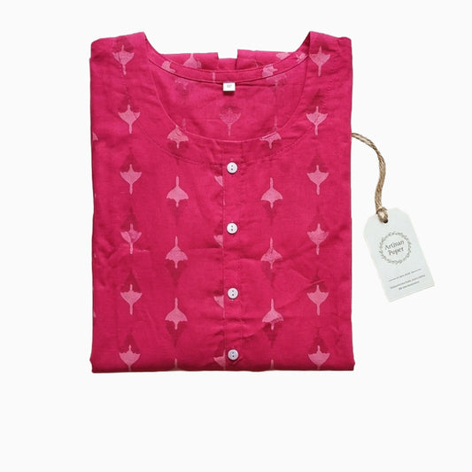 Women Kurti | Pink Arrow print | Only Kurti