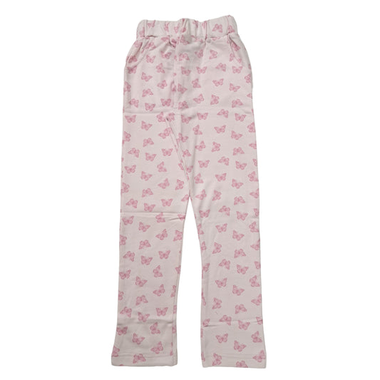 Girls Pants | Jeggings | Pink small Butterfly