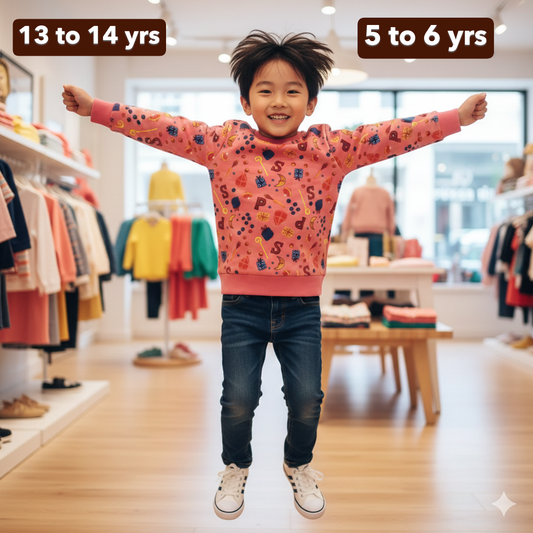 Kids Sweatshirt| Pink sailor