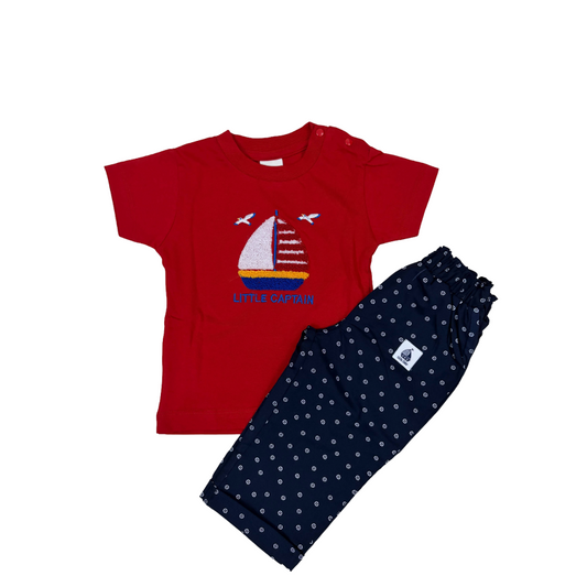 Kids full pant set | Little captain
