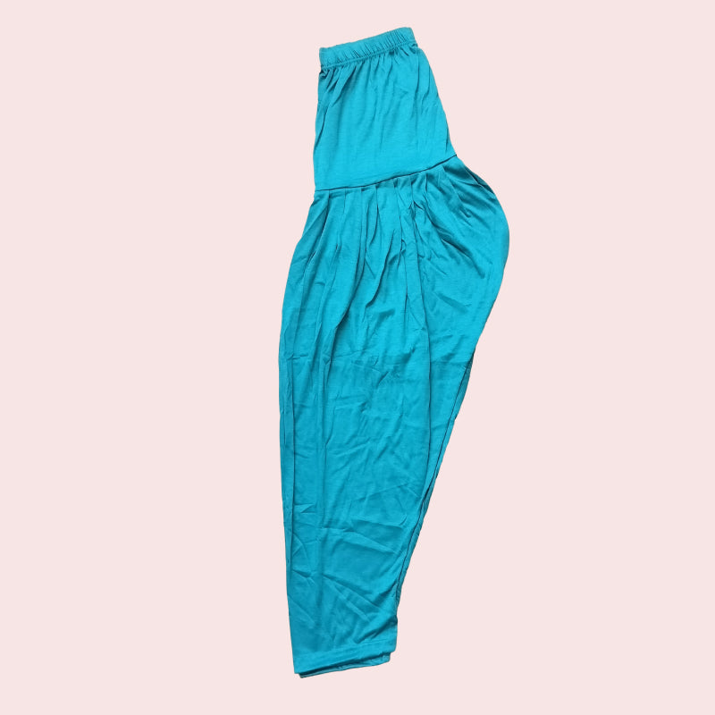 Women Semi Patiyala pants | Ramar green