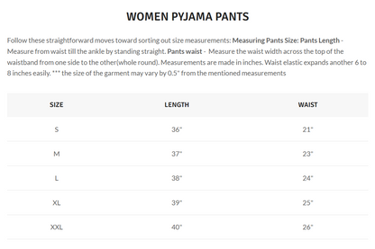 Women Pyjama Pant | Small dots in black | WPYJAMA