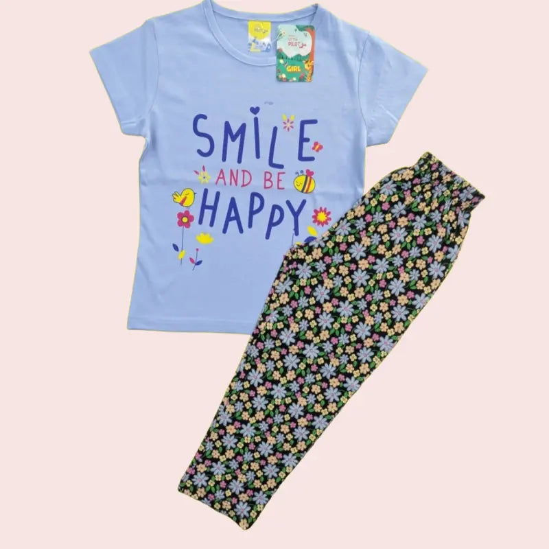 Girls Pant Set | Smile happy