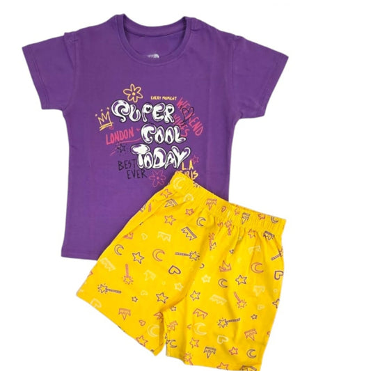 Girls Premium Shorts Set | Super Cool Today
