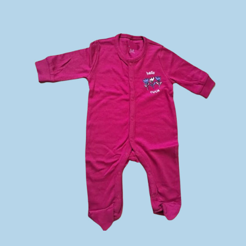 Baby Romper | Hello cutie in pink