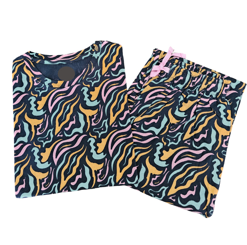 Women Co-ord Tshirt Pant set |Trippy