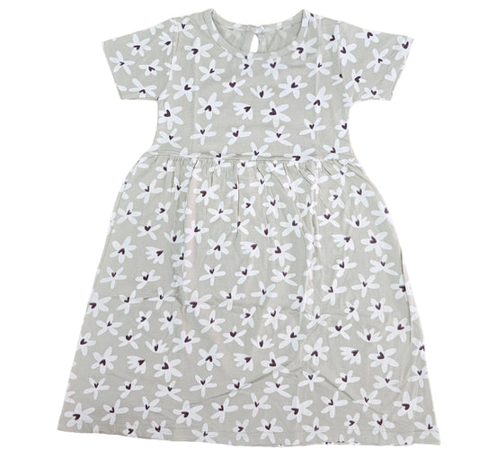 Cotton Frocks  | White Flower