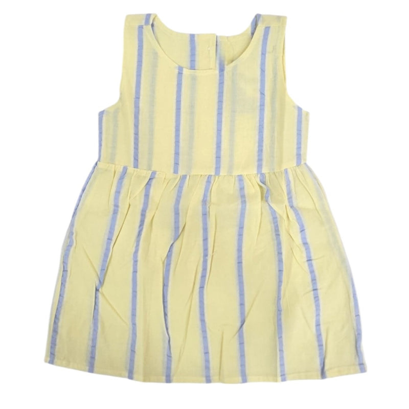 Girls Frocks  | Light yellow