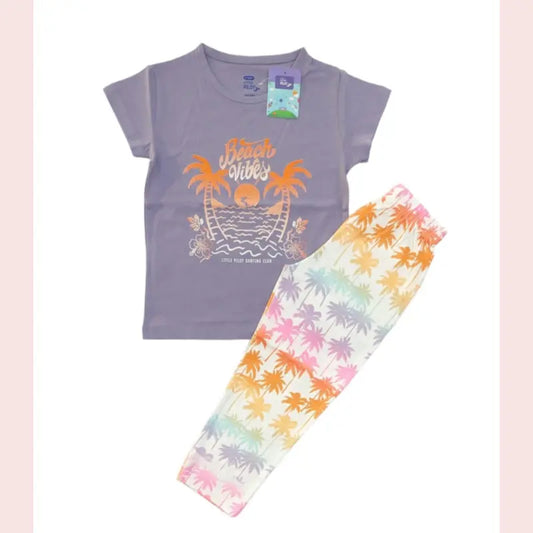 Girls Pant Set | Beach vibes