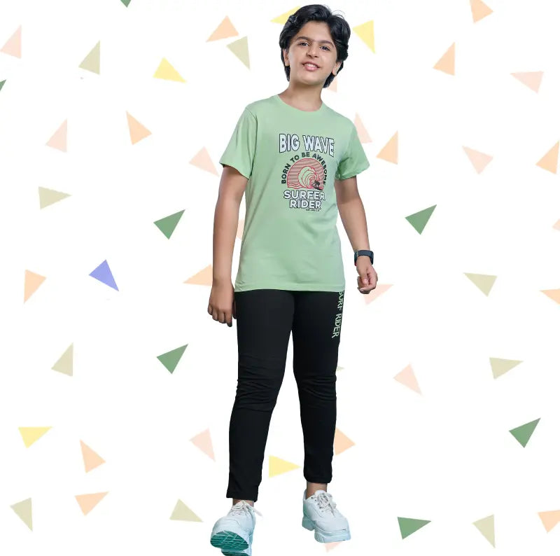 Boy Pant Set | BFSET | Big wave