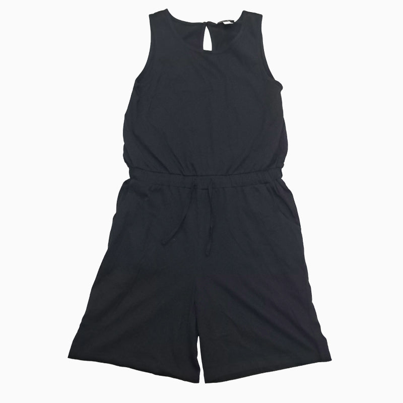 Girls Premium Shorts Set | Black Jumpsuit