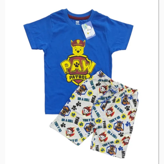 T-shirt with Shorts sets| BSET | Paw Patrol