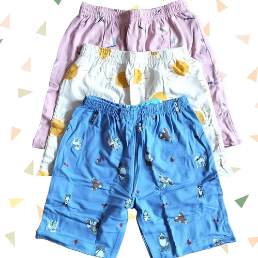 Baby Shorts| Shorts Combo Pack of 3 | Combo 34