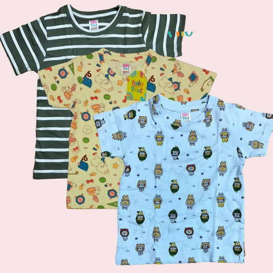 Boys combo T shirt | Pack of 3 | Combo B1