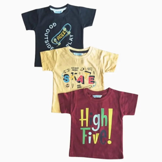 Boys combo T shirt | Pack of 3