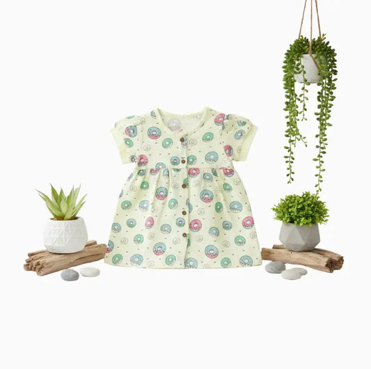 Muslin Frocks | Doughnut print