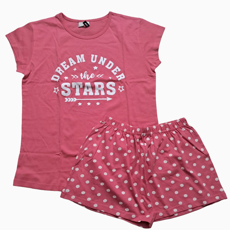 Girls Premium Shorts Set | Dream under the stars