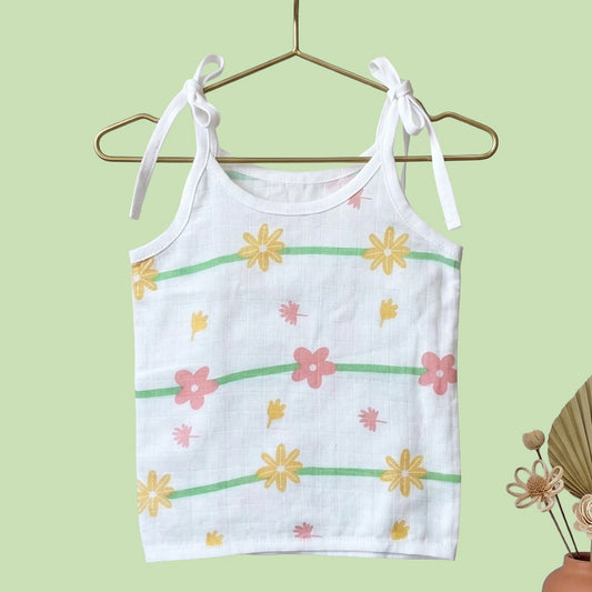 Pure cotton muslin Jabla | Flower print