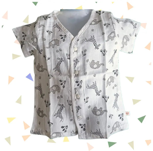 Baby Muslin T-Shirt | Giraf