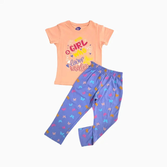 Girls Premium Pant Set | Girl print