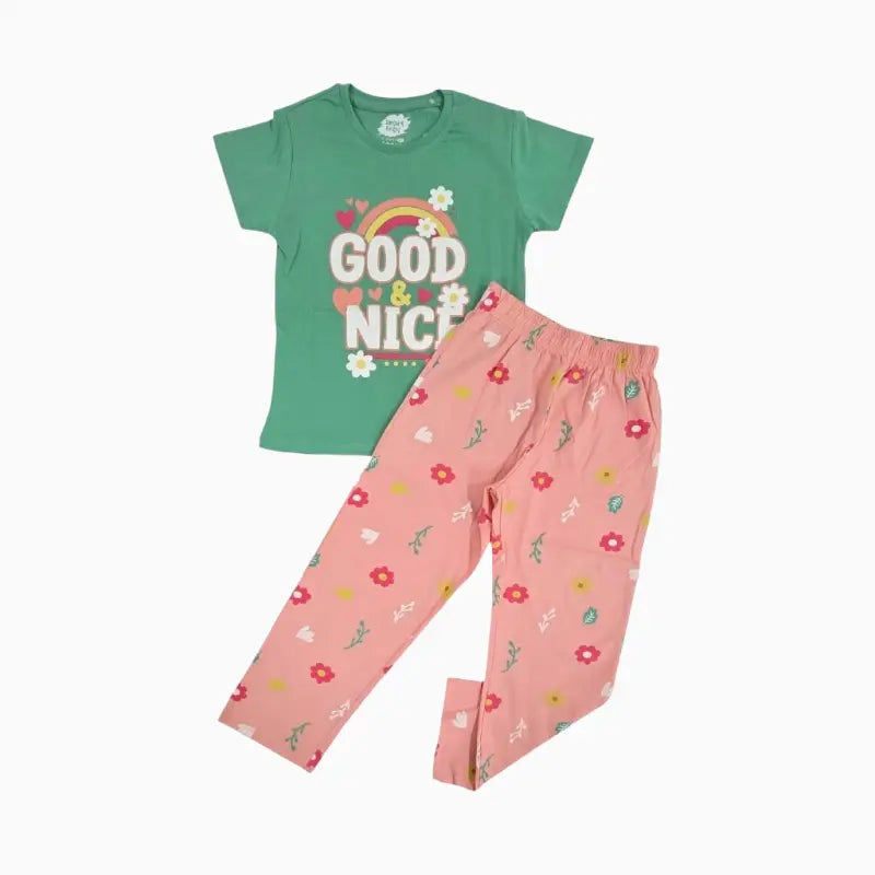 Girls Premium Pant Set | Good nice print