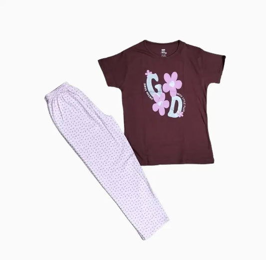 Girls Pant Set | Good print