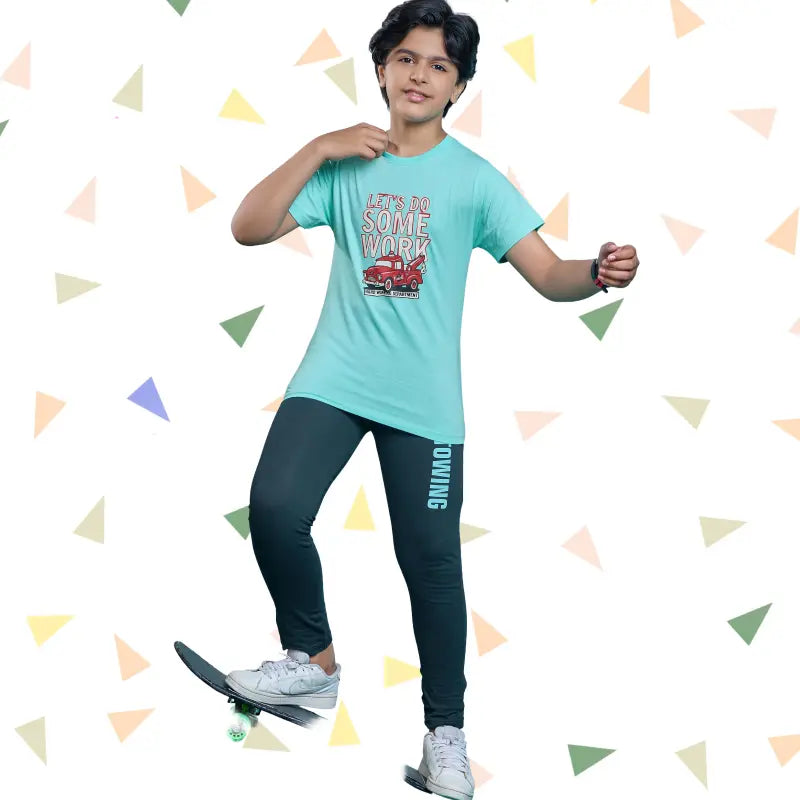 Boy Pant Set | BFSET | Lets do some work