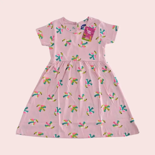 Premium Frocks | PHFROCK| Woodpecker print