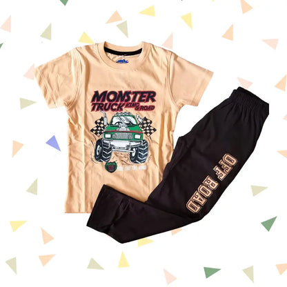Premium Boy Pant Set | BFSET | Monster truck
