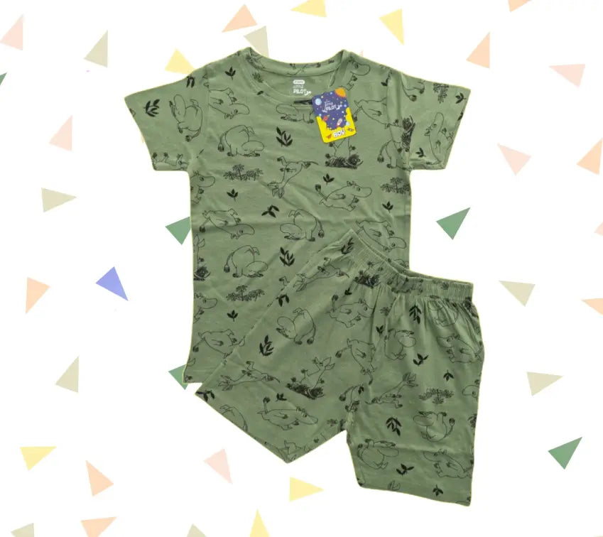 T-shirt with shorts | Co-ord Sets| Mouse Print