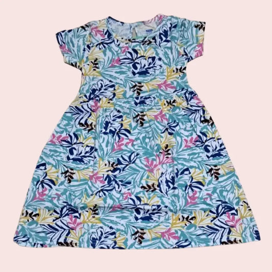 Cotton Frocks | Multicolor floral print