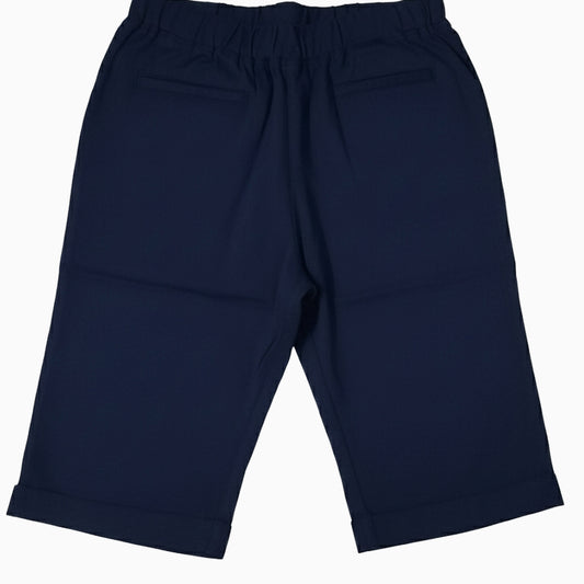Girls Shorts | Navy Blue Plain