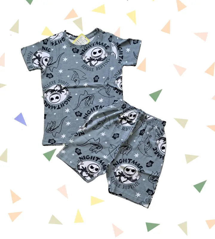 T-shirt with shorts | Co-ord Sets| Night Mare