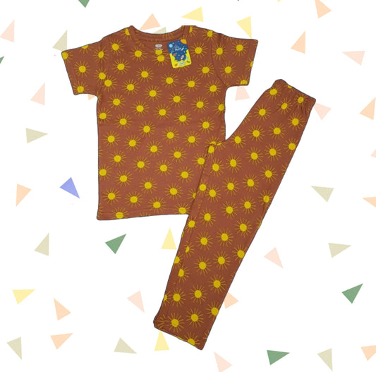 Boy Pant Set | Sun print