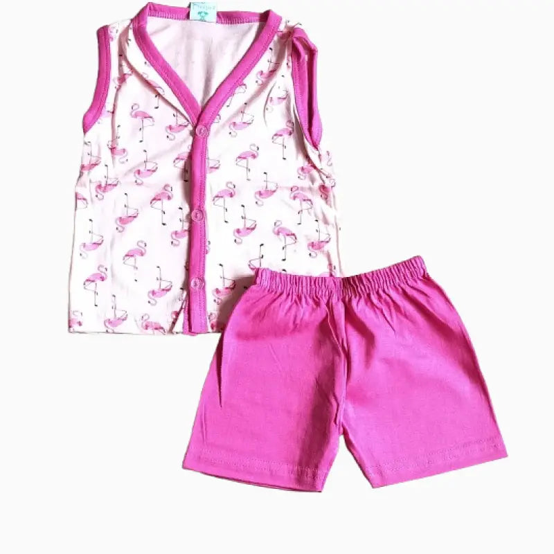 Kids Jabla Front open set| Pink swan