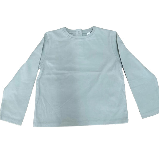 Boys Premium Full sleeve T-shirt | Plain green