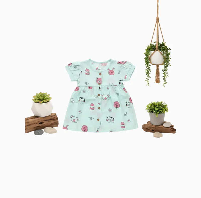Muslin Frocks | Rabbit print