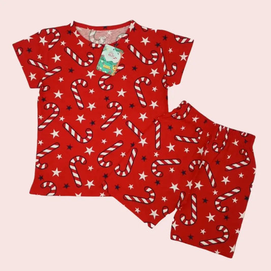 Girls Shorts Set | Mini stars print