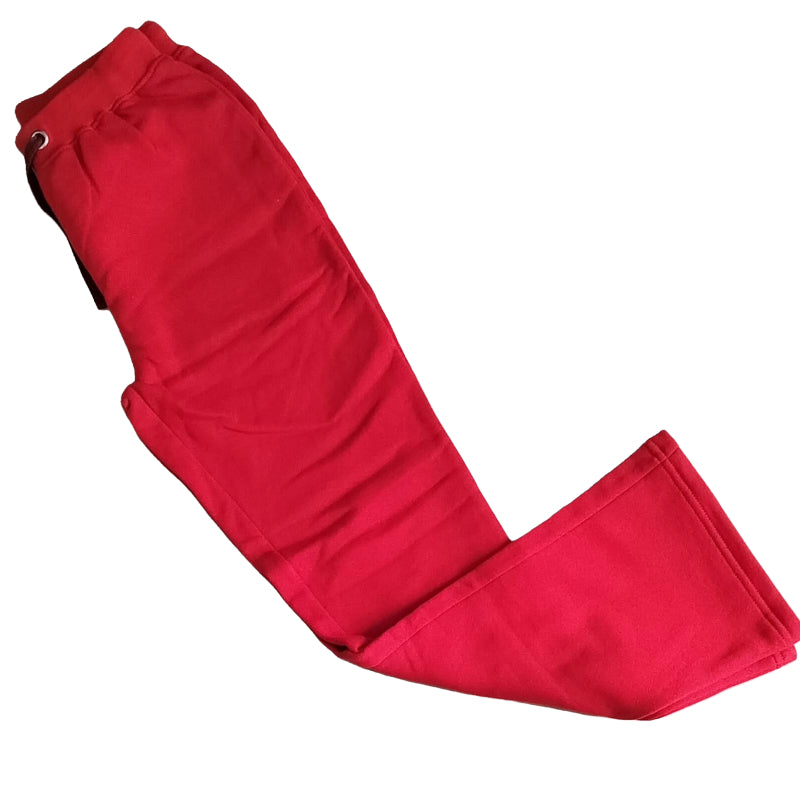 Girls Pants | Jeggings | Plain Red with bell bottom