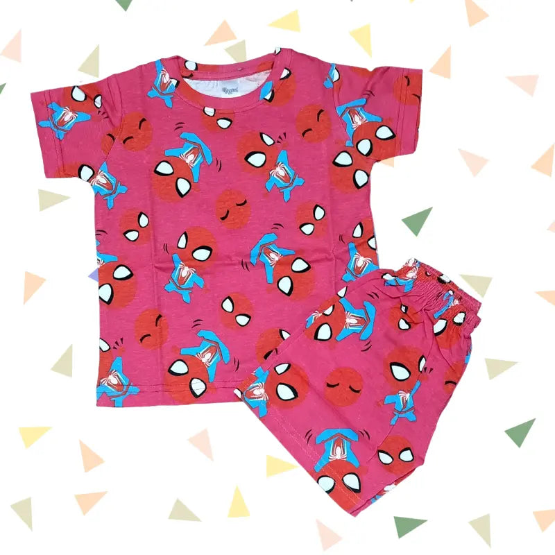 Baby Boy Set - Red spider